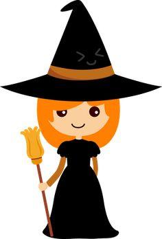 Witches clip art and halloween on