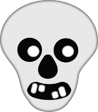 Halloween skull clip art dromfgg top