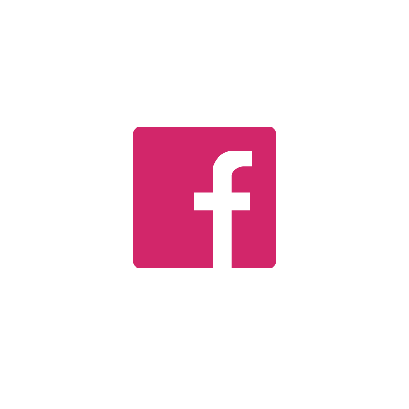 Pink Facebook Logo Transparent