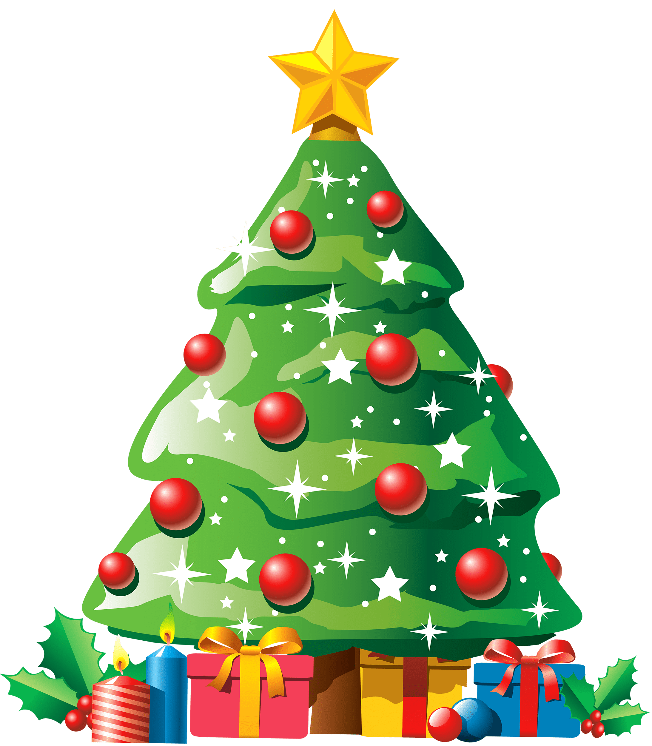 Christmas Tree Arbol De Navidad Animado Png Transparent Png Kindpng ...