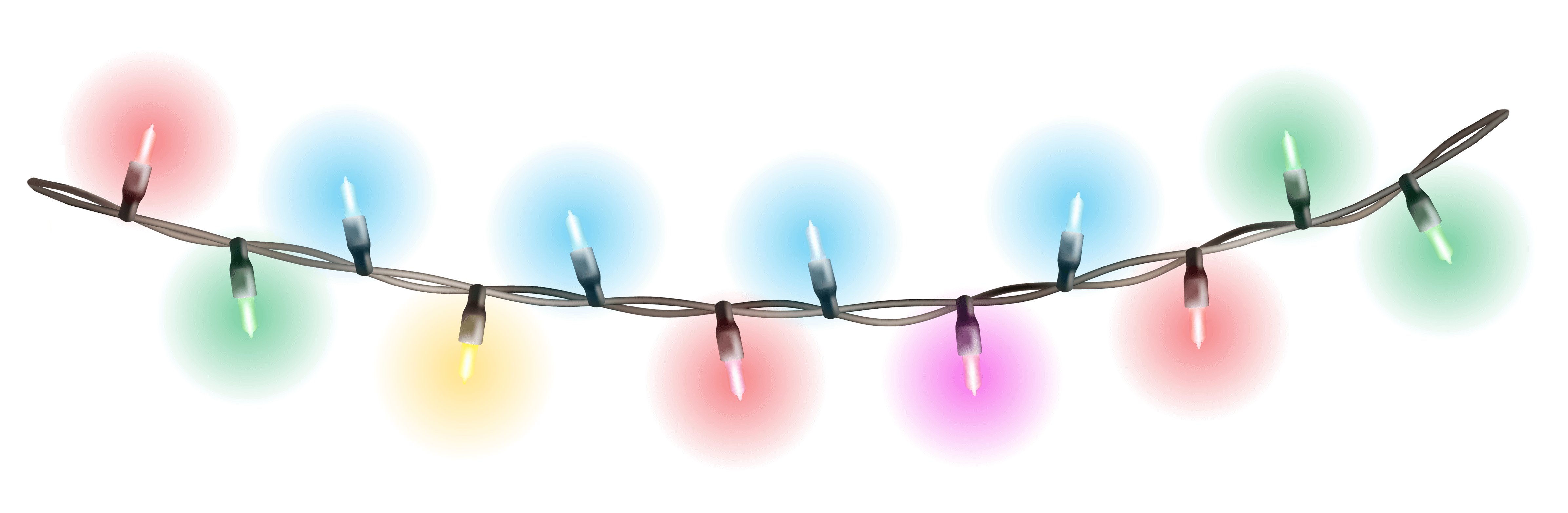 Christmas Decoration Lights PNG Picture