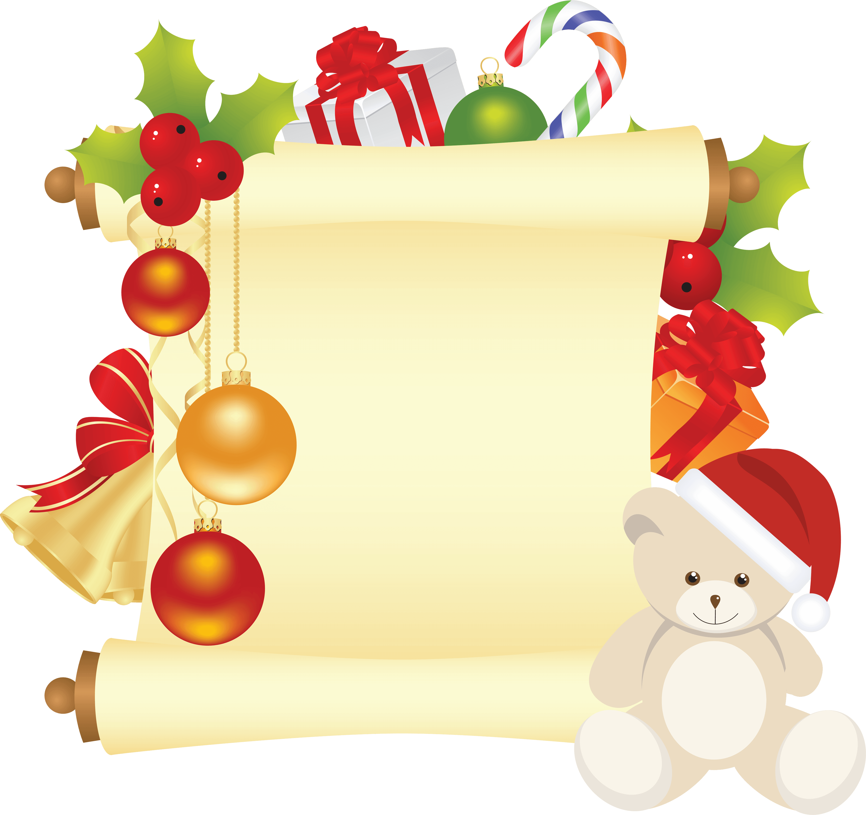 christmas letter png image