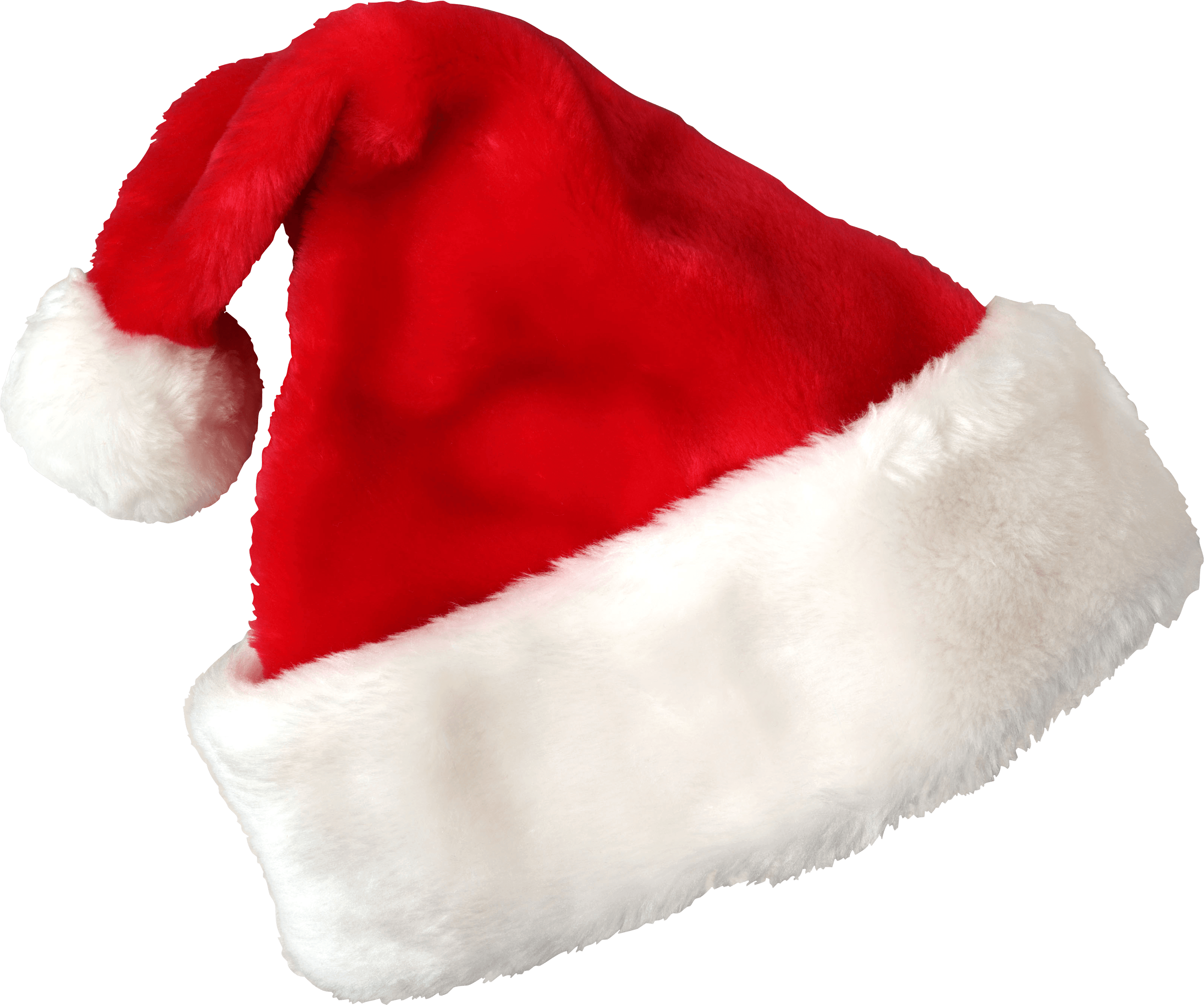 real christmas santa claus red hat png image