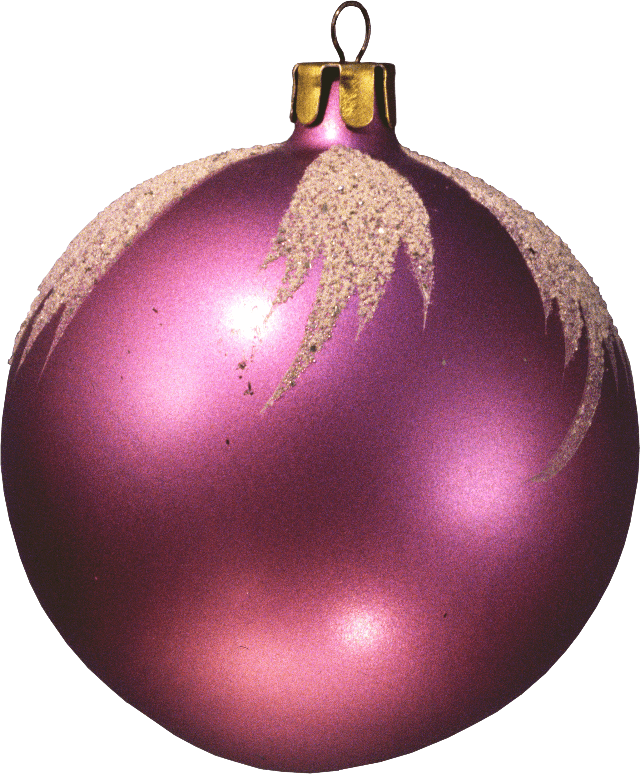 purple christmas ball png image