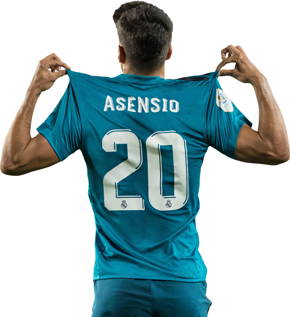 Marco Asensio Real Madrid 2017 18 Png