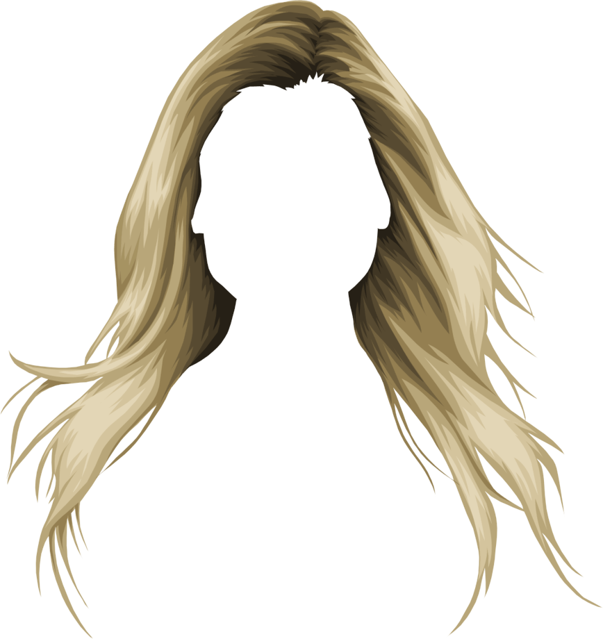 blond women hair png image