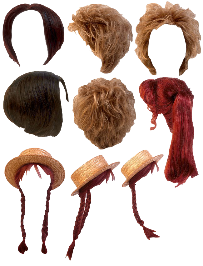 hairstyles transparent collection