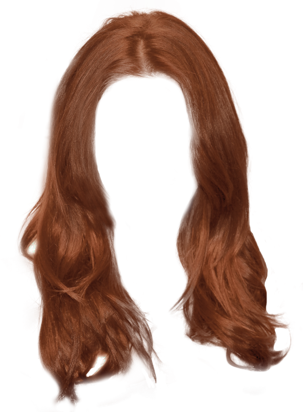 Brown Woman Hair Png 6