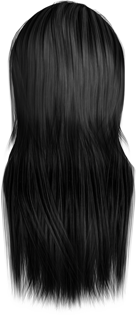 women black hair png image