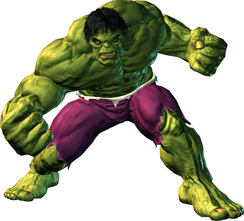 Hulk Classic Png 3d Cartoon