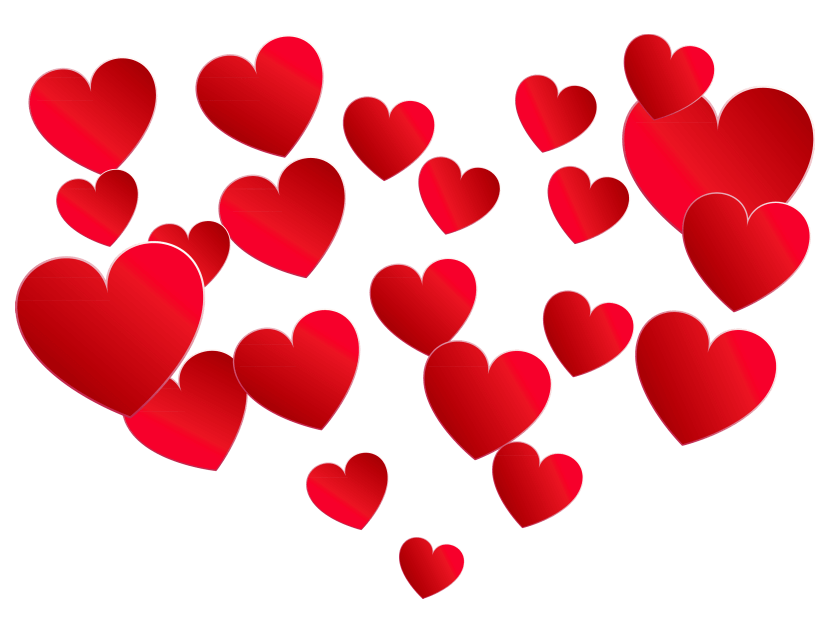 Transparent Heart of Hearts PNG Picture
