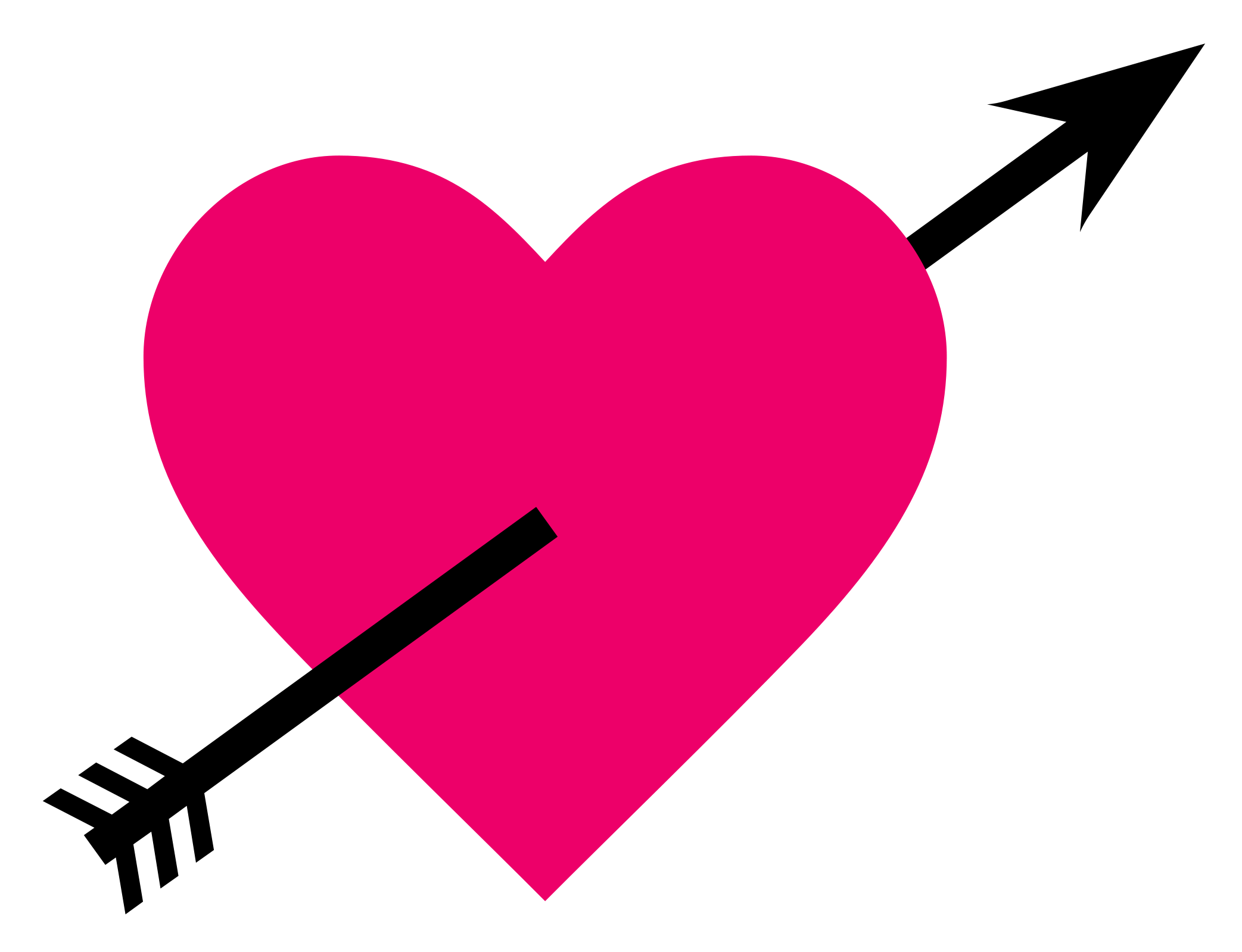 Pink Heart PNG Transparent Image