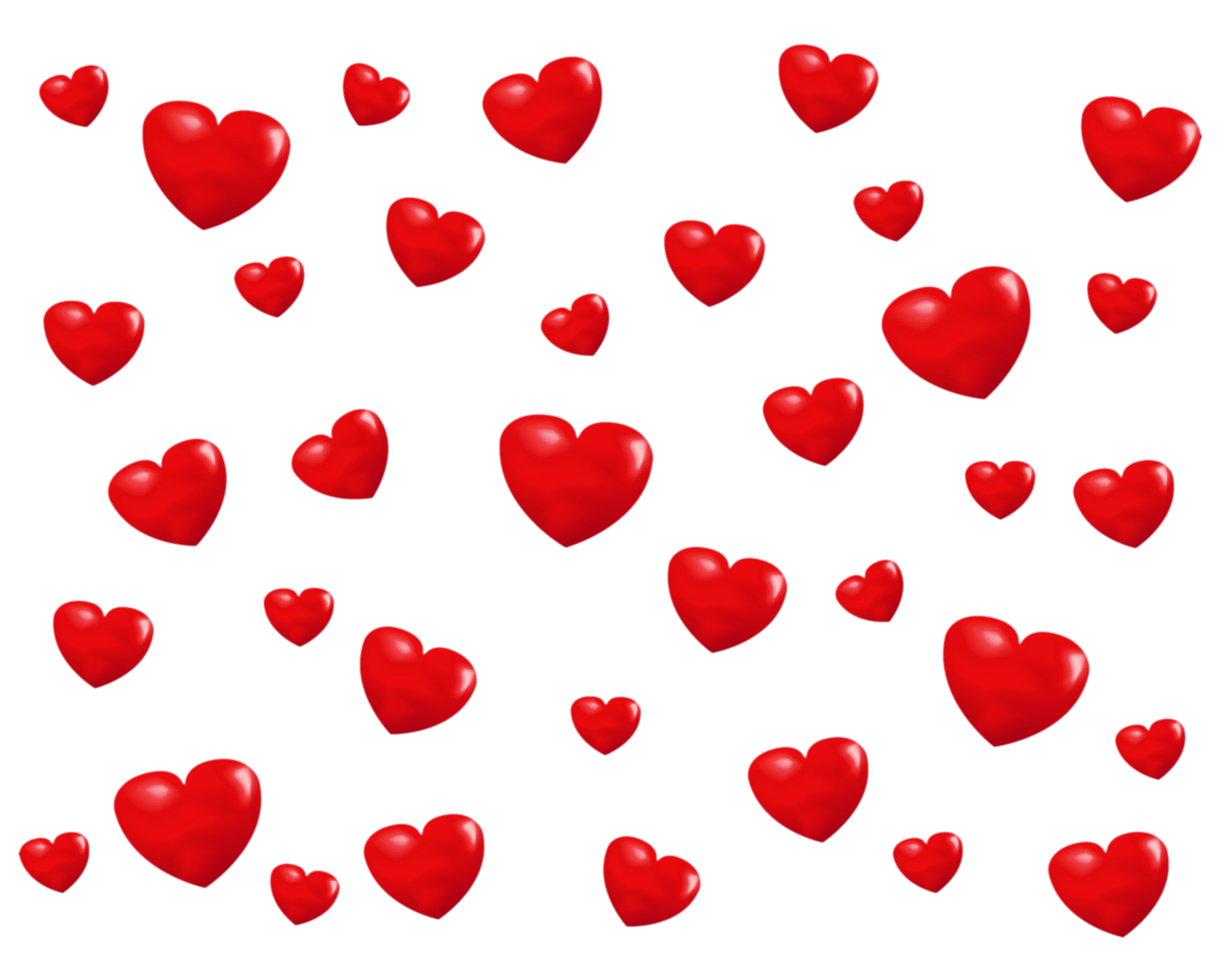 Pattern Hearts Png Transparent
