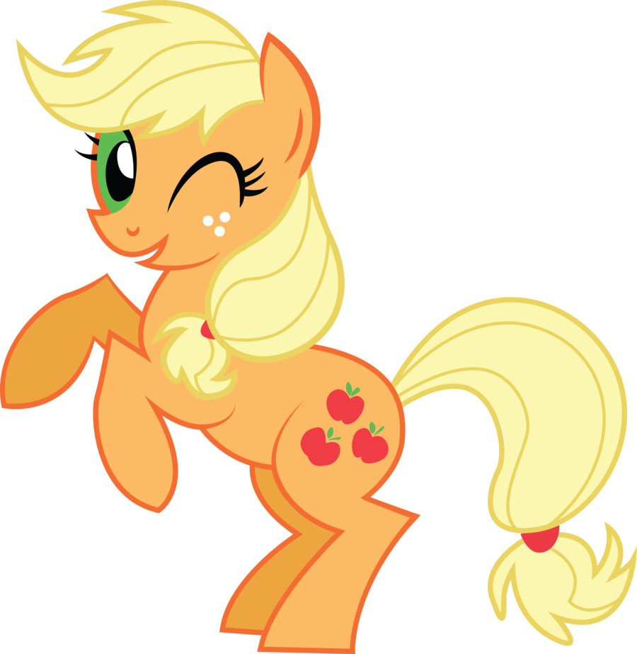 Mlp Applejack , Png Download - Applejack Little Pony Characters,  Transparent Png, png download, transparent png image