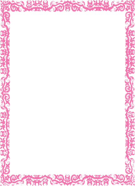 border pink clip art at clker com vector clip art online royalty hbFebs clipart