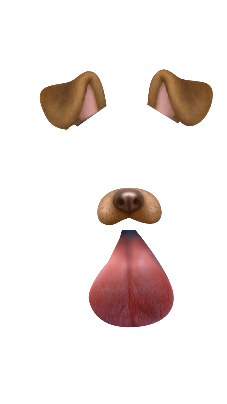 snapchat filters png dog tongue