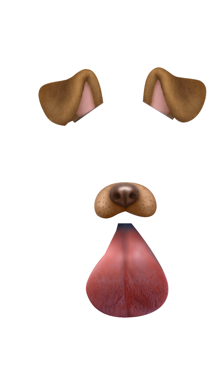 Snapchat Filters Png Dog Tongue