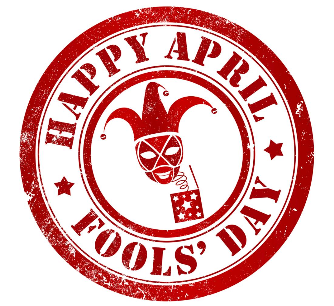 gotcha april fools day logo