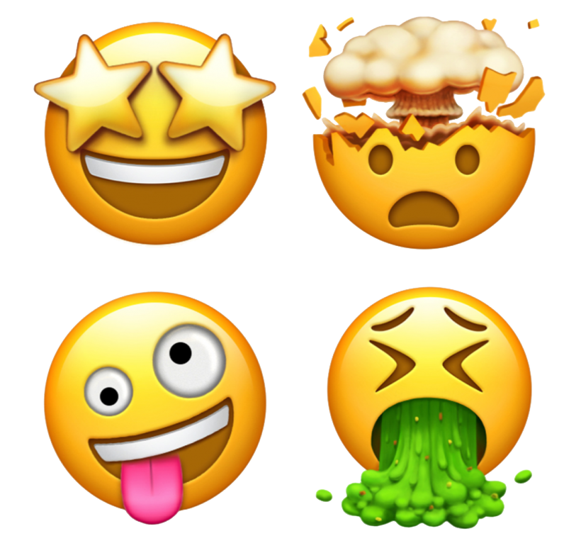 new cool emoji ios png