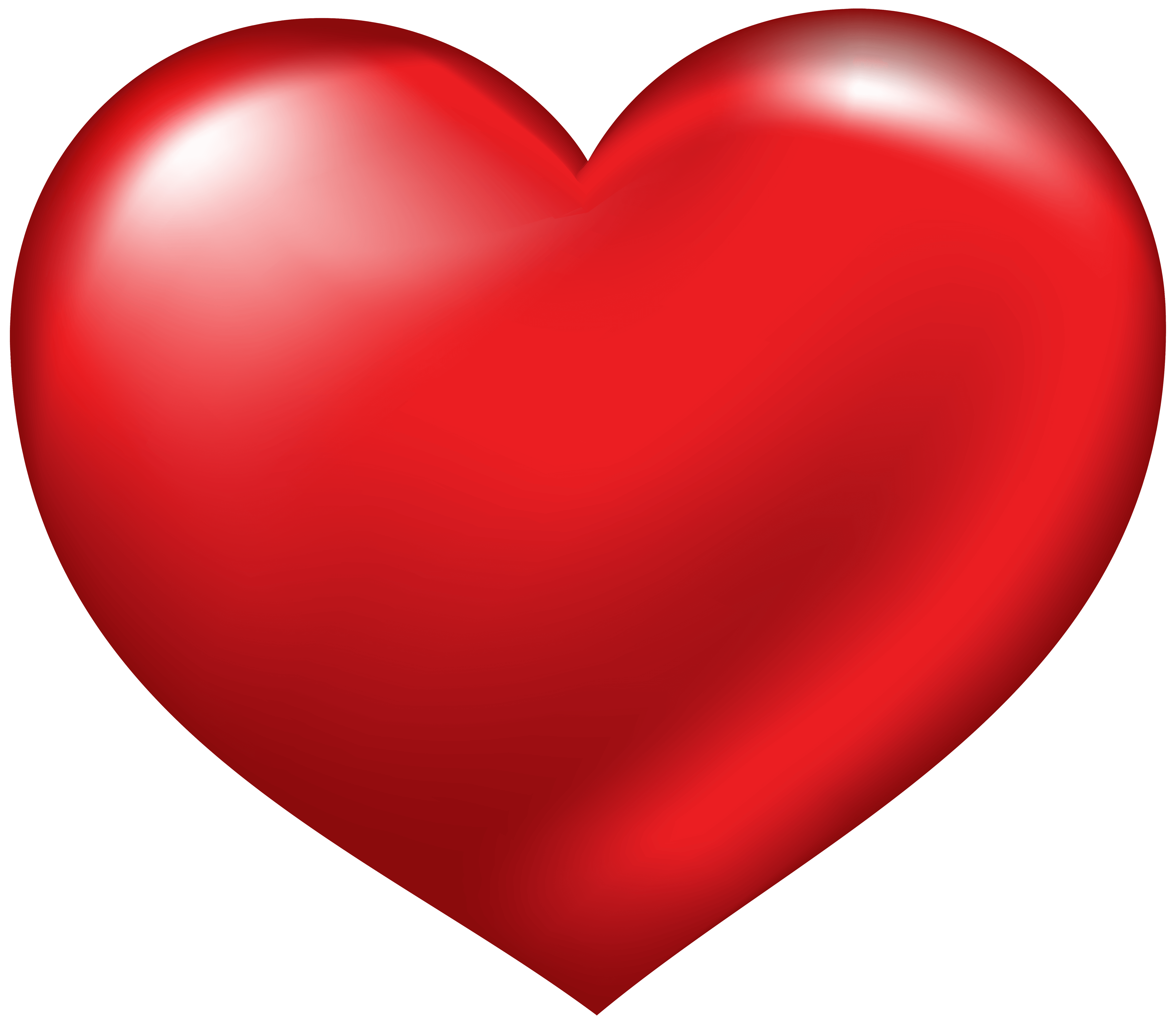 Red Heart PNG Clipart