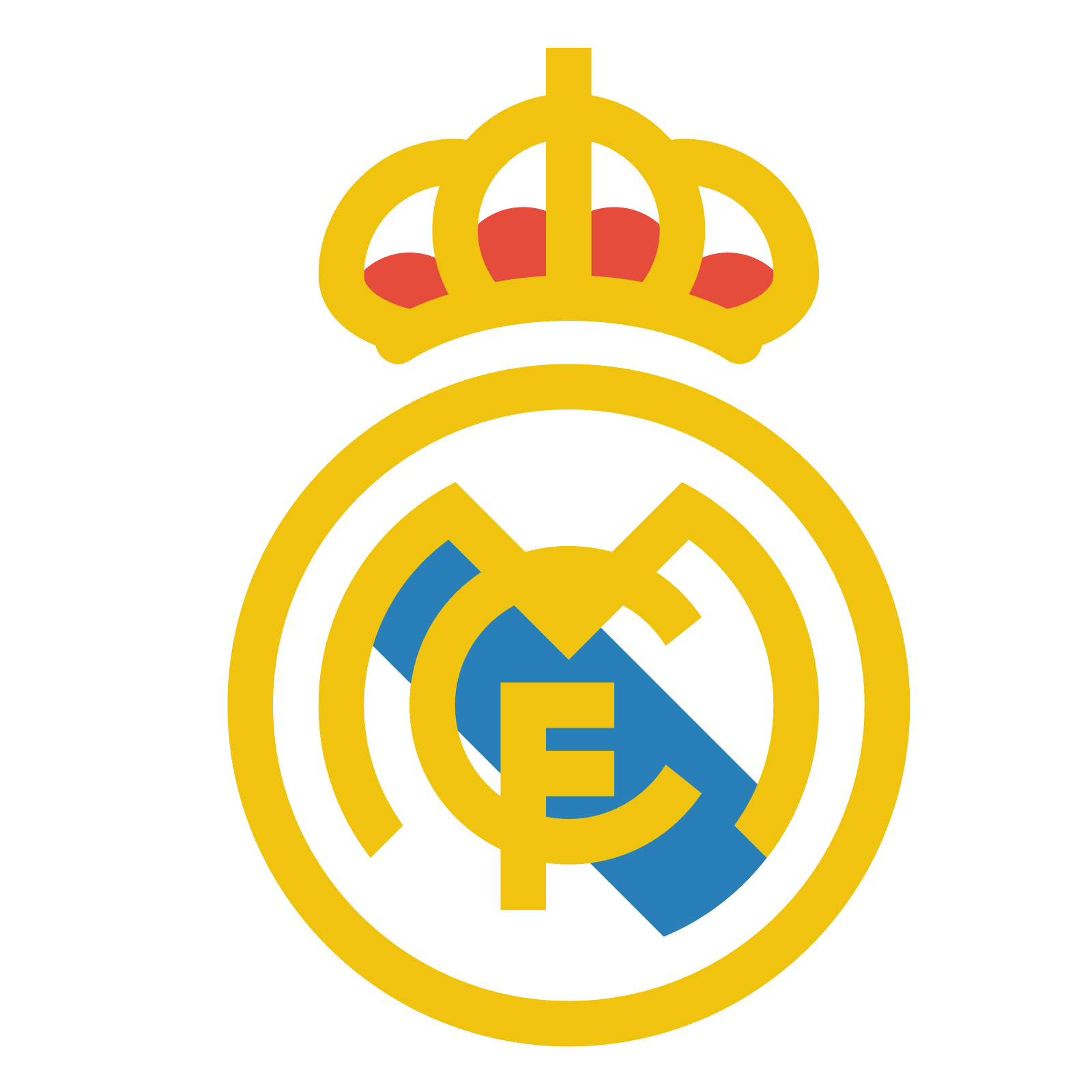 Real Madrid Logo transparent background PNG cliparts free download |  HiClipart