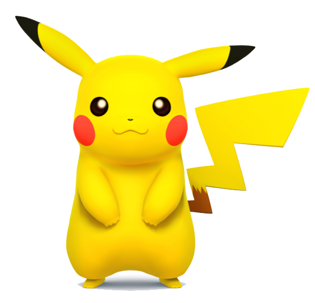 pikachu 3d pokemon png