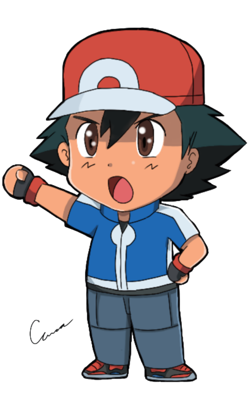 ash pokemon by trainerAshandRed35