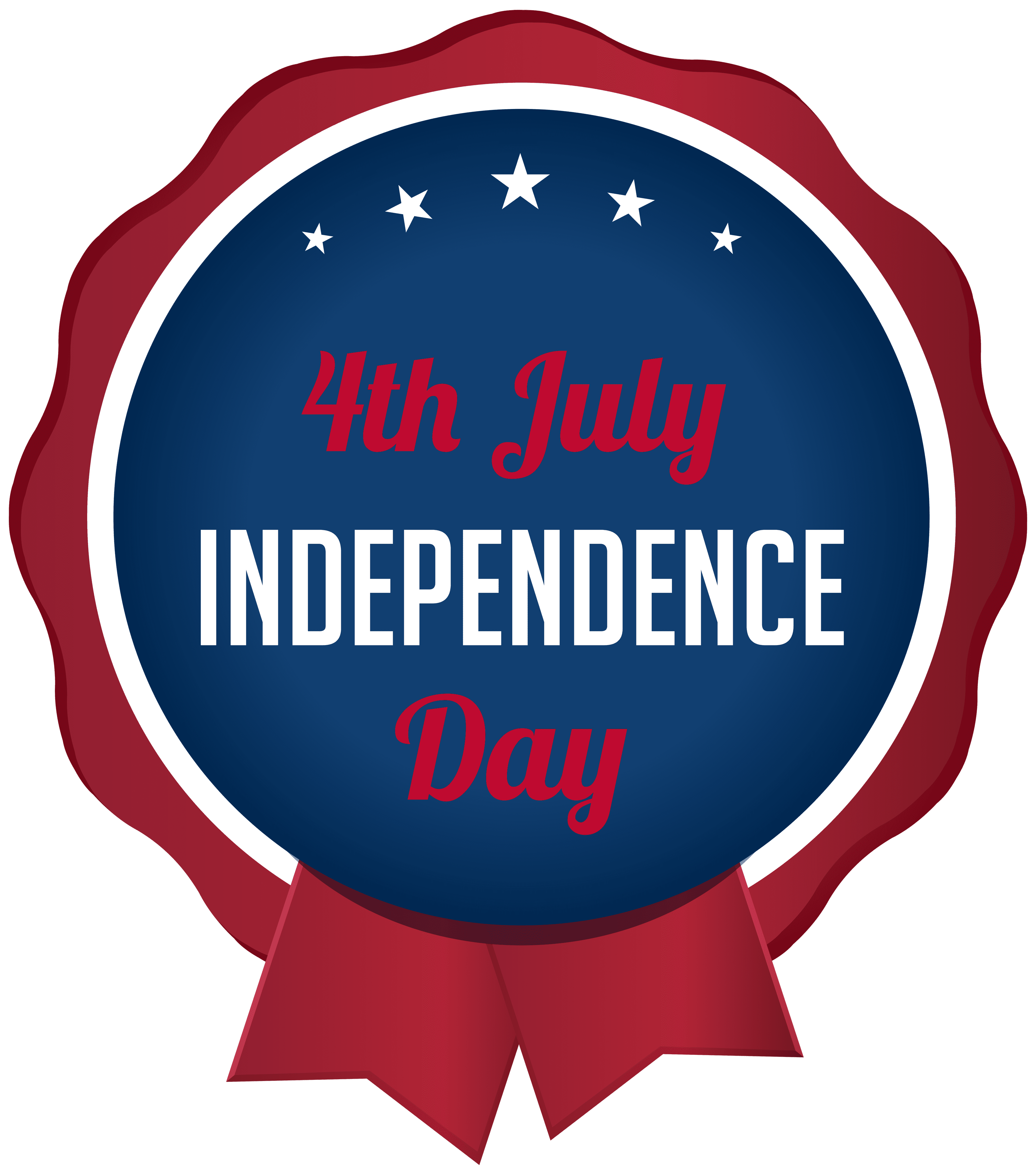 4th July Independence Day PNG Clip Art Image