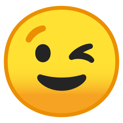 wink emoji android 8