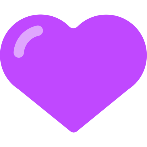 Purple Heart Emoji Transparent Png Easy Crafts Jewelry