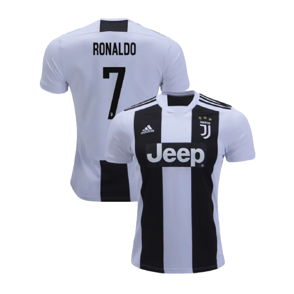 cristiano ronaldo jersey black and white