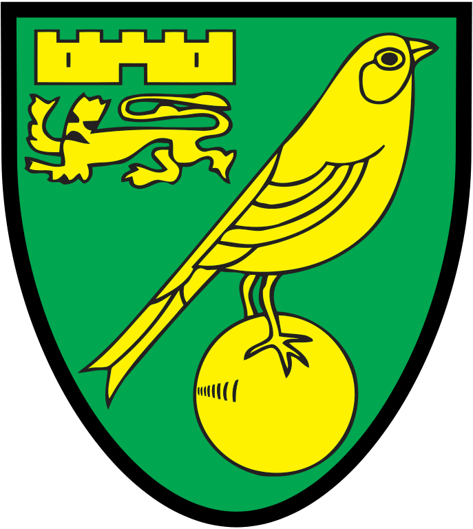 Norwich City Logo transparent PNG