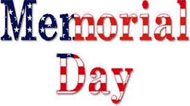 memorial day clipart sign stars stripes