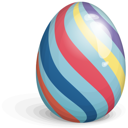colorufl easter eggs png file