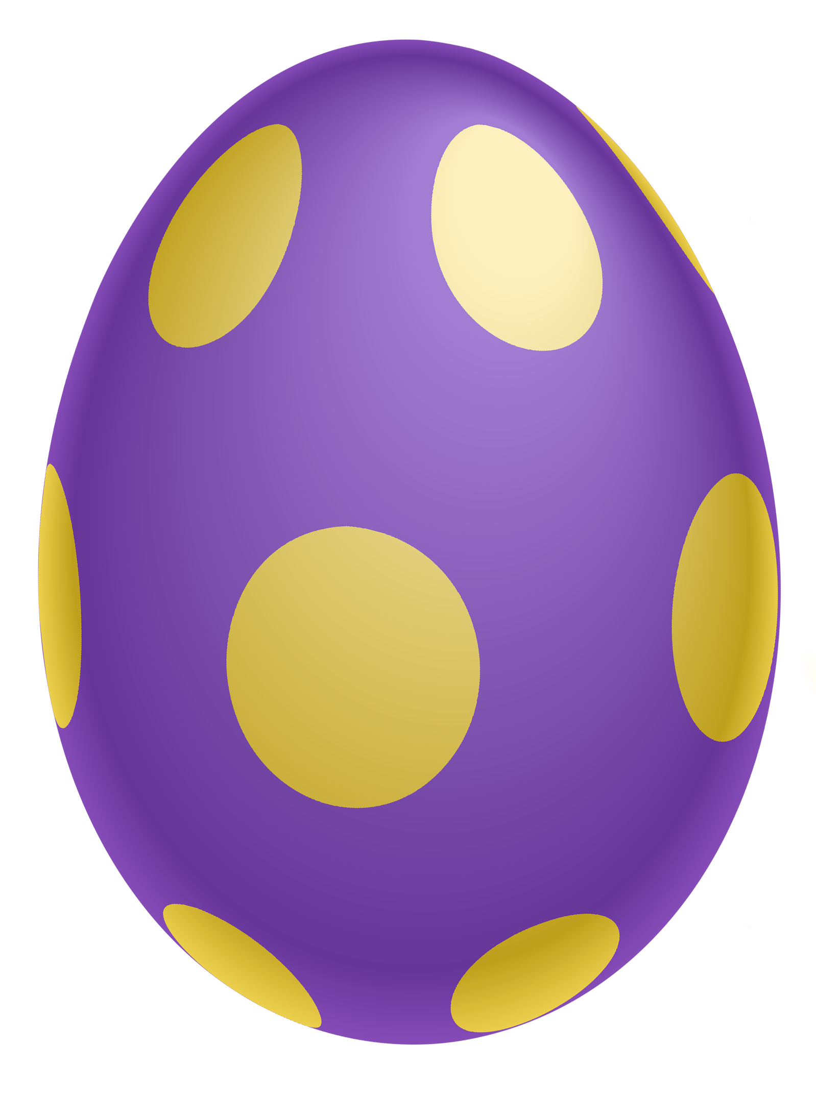 Golden Easter Egg png images