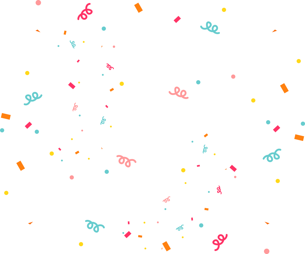 confetti line angle effect point png