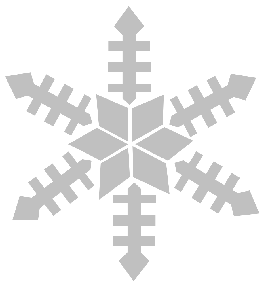 gray white snowflake png transparent 8