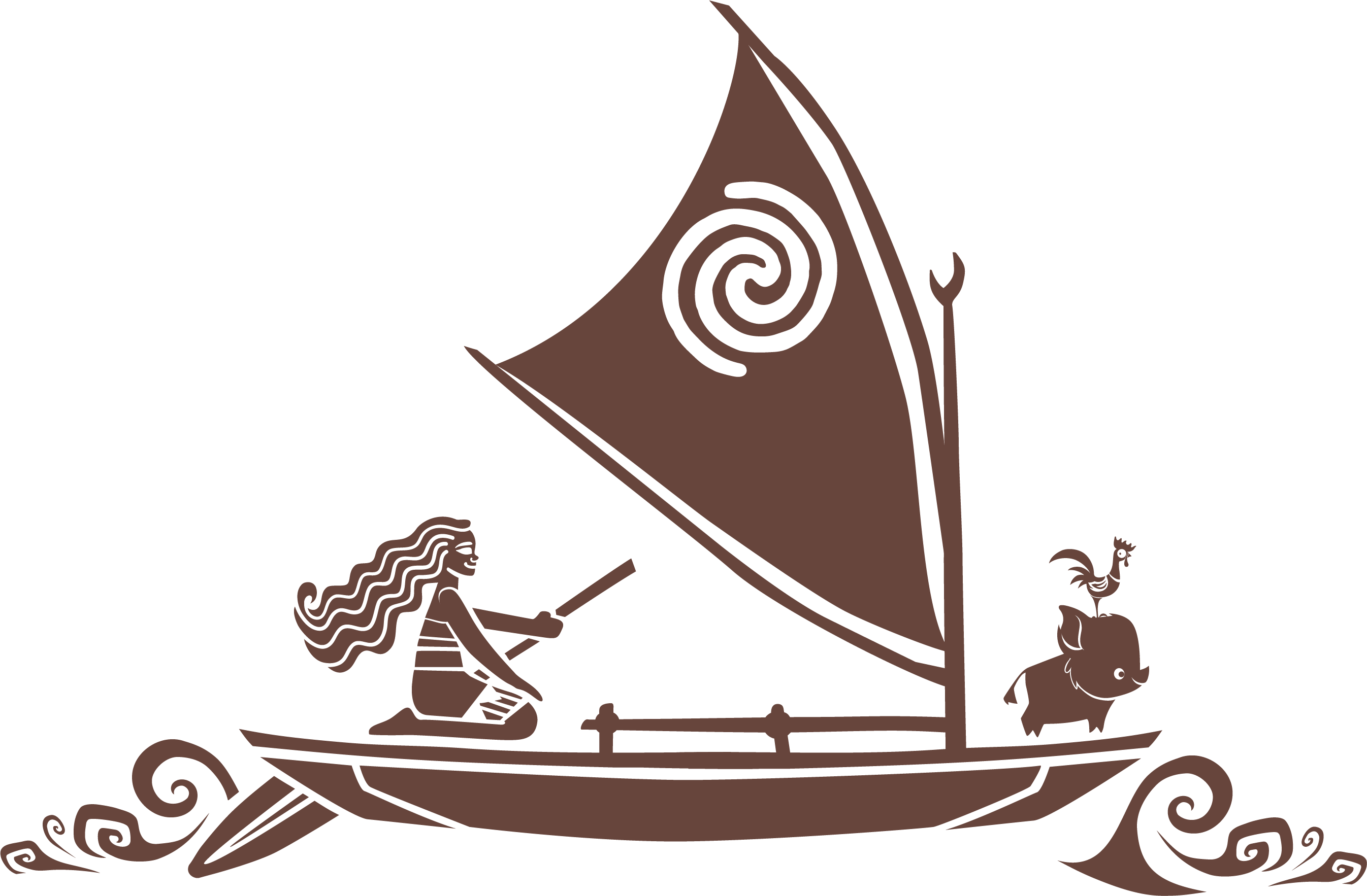 Moana Boat Png