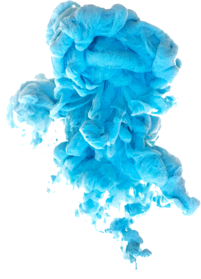 blue smoke effect png