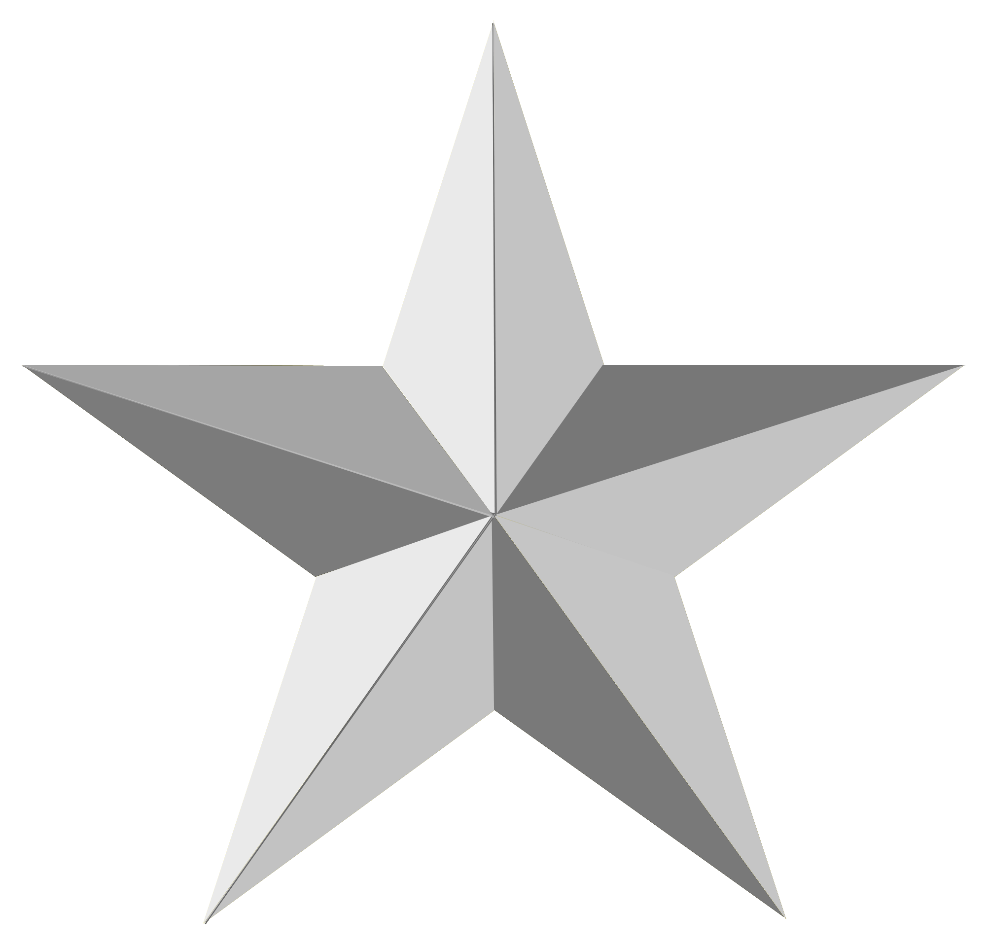 silver star png 8