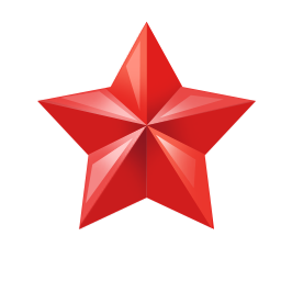 red star png 20