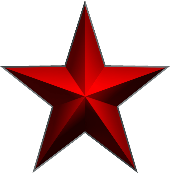red star png 18