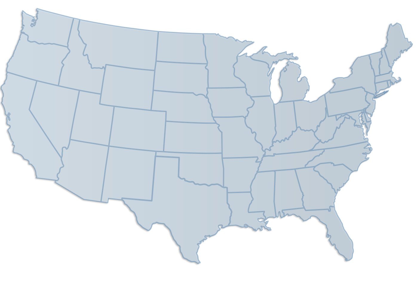 United States Map Png 1