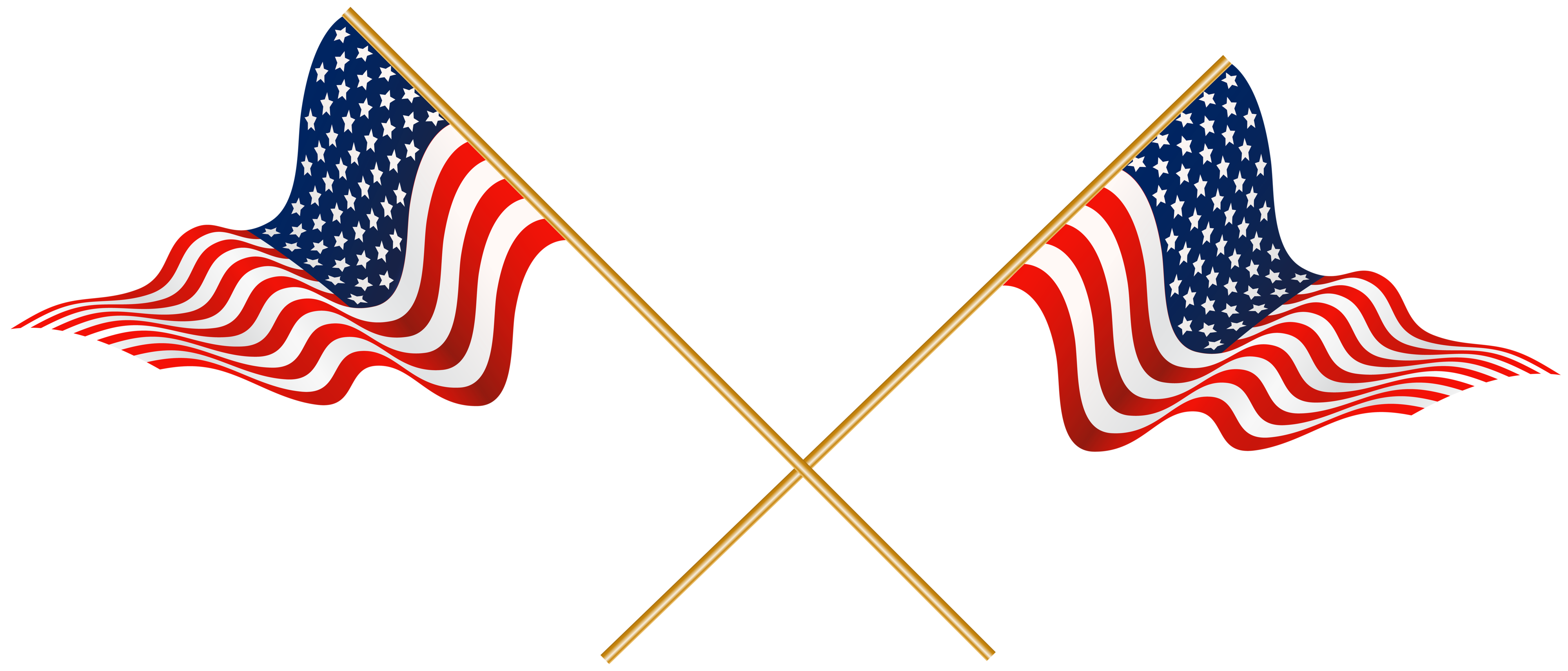 American Flag Clip Art Transparent Background