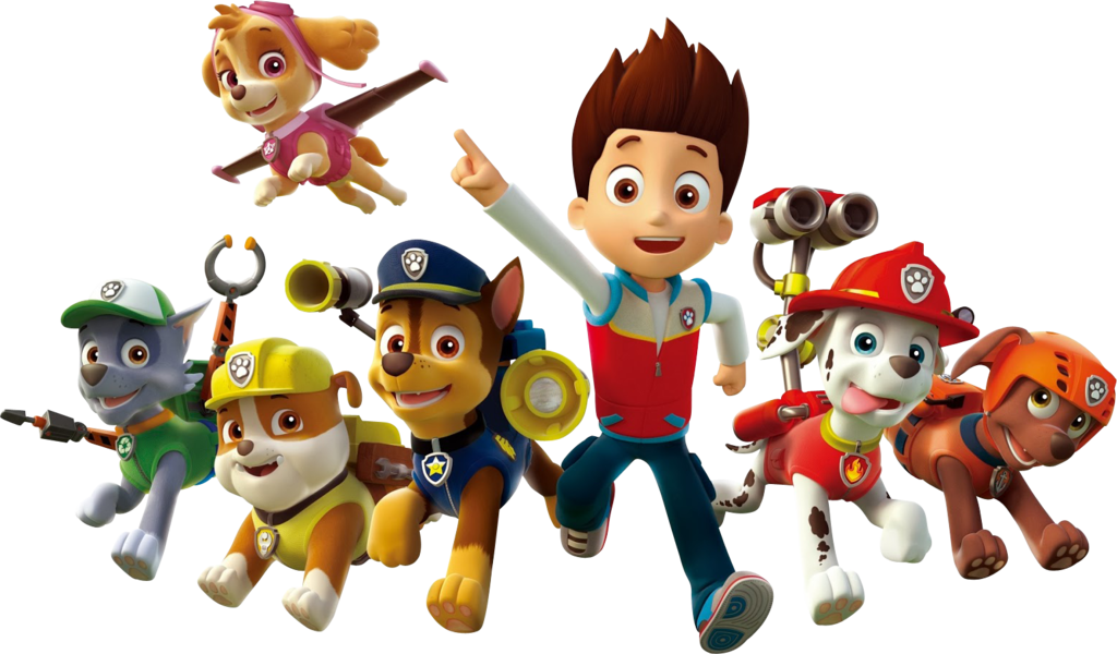 paw patrol all character png kids 10