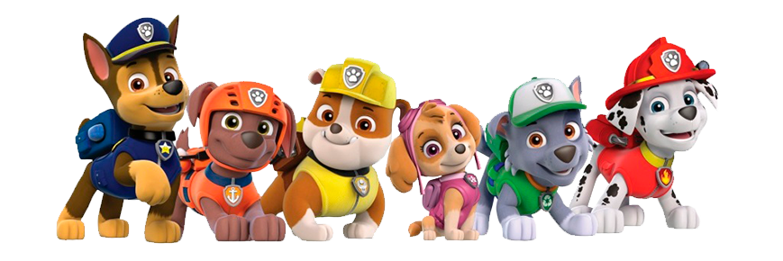 paw patrol all character png kids 1