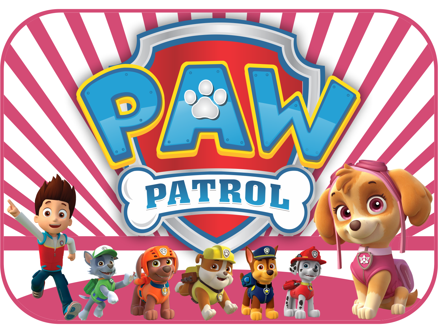 paw patrol all character png kids 15