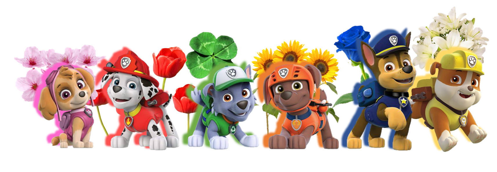 paw patrol all character png kids 4