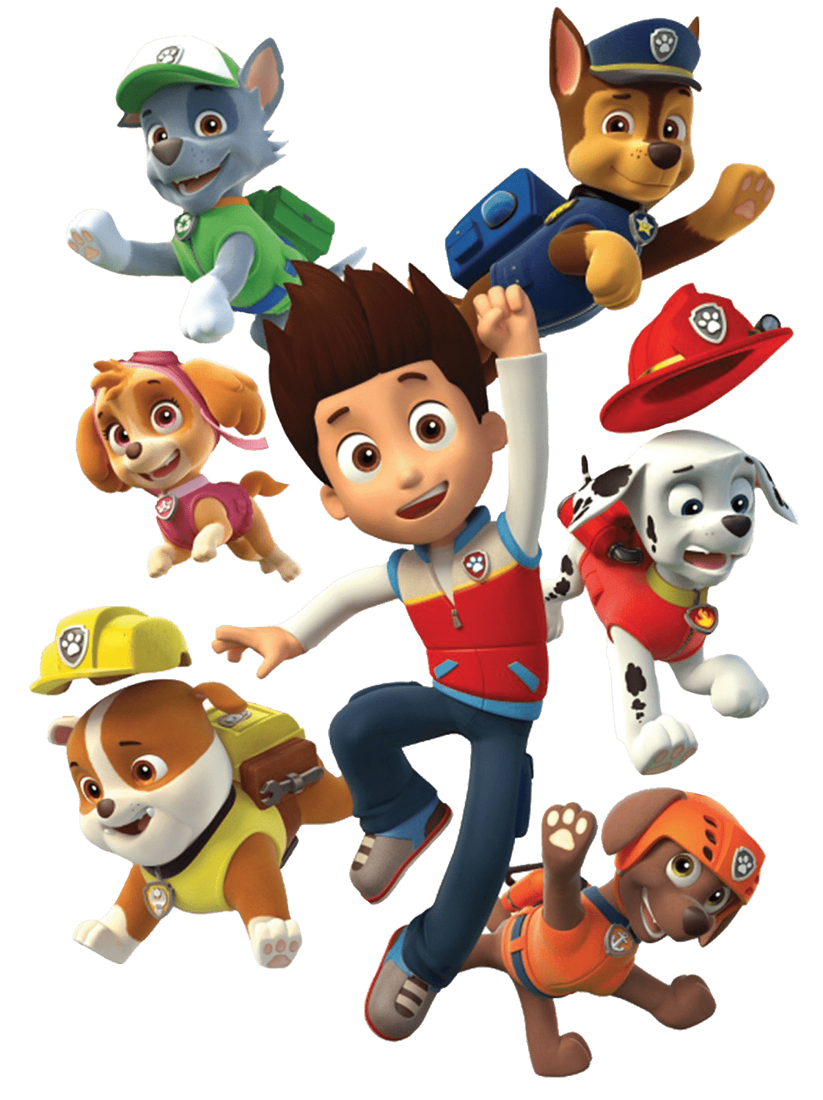 paw patrol all character png kids 6