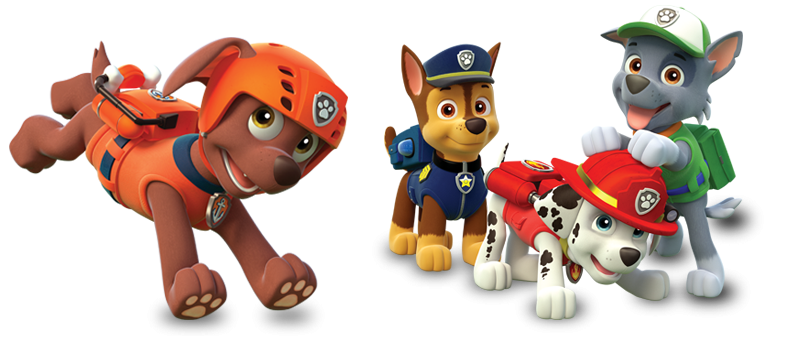 paw patrol all character png kids 18